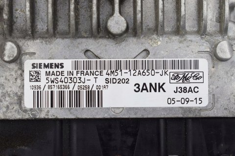 KOMPUTER STEROWNIK FORD 4M5112A650JK