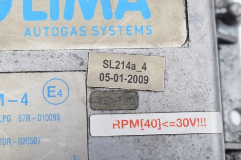 KOMPUTER STEROWNIK GAZU LPG 67R-010098