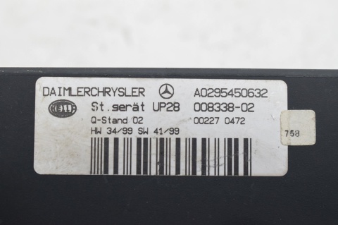 MODUŁ STERWONIK HAMULCÓW MERCEDES W203