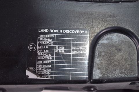 WZMOCNIENIE PAS PRZEDNI LAND ROVER DISCOVERY III
