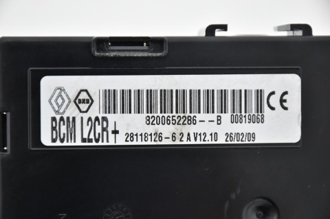 MODUŁ BCM RERNAULT CLIO III 28118126-62 8200652286