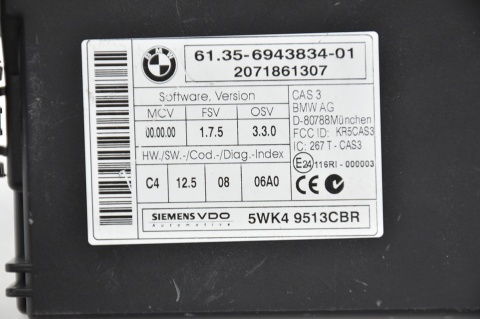 MODUŁ BMW 3 E90 6943834-01