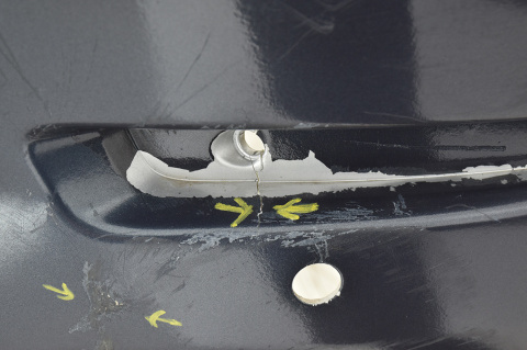 ZDERZAK TYLNI TYŁ FORD MONDEO MK4 LIFT PDC