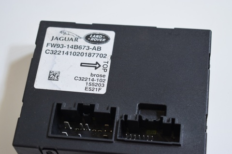 MODUŁ STEROWNIK KLAPY JAGUAR AW93-14B673-AH