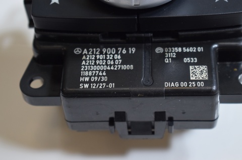 PANEL POKRĘTŁO KONTROLER COMAND MERCEDES E W211 A2129007619