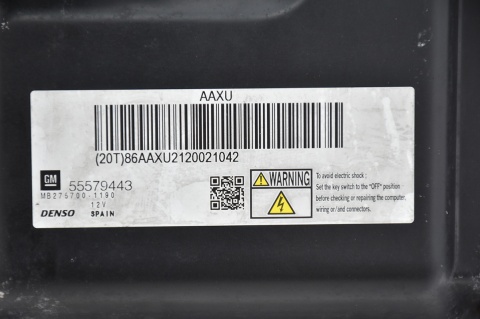 KOMPUTER STEROWNIK OPEL ASTRA IV J 55579443