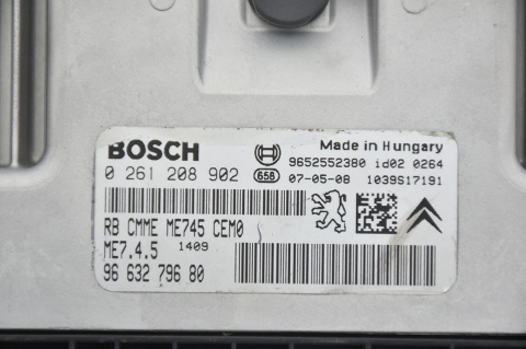 KOMPUTER STEROWNIK CITROEN PEUGEOT 0261208902