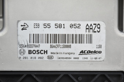 KOMPUTER STEROWNIK OPEL ASTRA 55581052