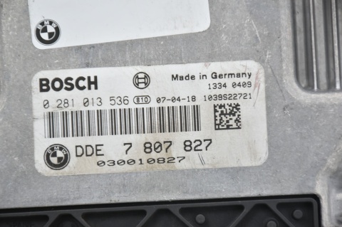 KOMPUTER STEROWNIK BMW E87 E90 7807827