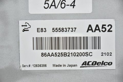 KOMPUTER STEROWNIK OPEL 55583737 AA52