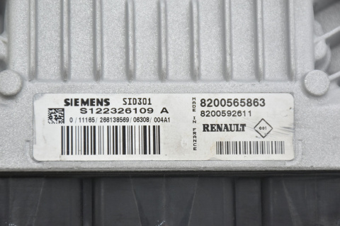 KOMPUTER STEROWNIK RENAULT 8200565863
