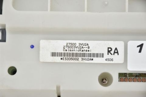 PANEL KLIMATYZACJI NAWIEWU NISSAN NOTE E12 27500-3VU2A