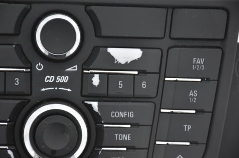 PANEL KLIMATYZACJI RADIA OPEL ASTRA IV J 13346092