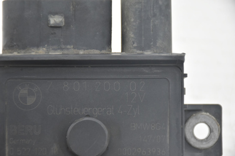 PRZEKAŹNIK ŚWIEC ŻAROWYCH BMW 3 E90 E87 2.0D PRZEKAŹNIK ŚWIEC ŻAROWYCH BMW 3 E90 E87 2.0D