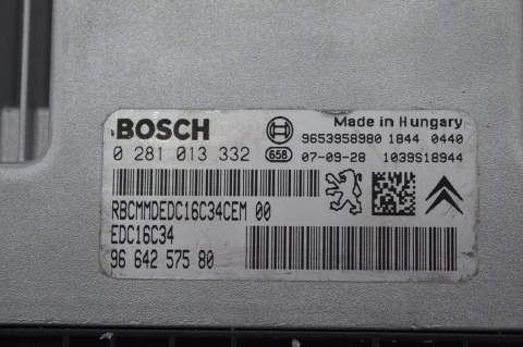 KOMPUTER STEROWNIK PEUGEOT CITROEN 9664257580