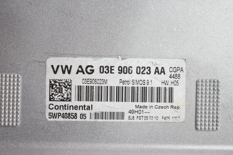 KOMPUTER STEROWNIK VW 03E906023AA 5WP40858