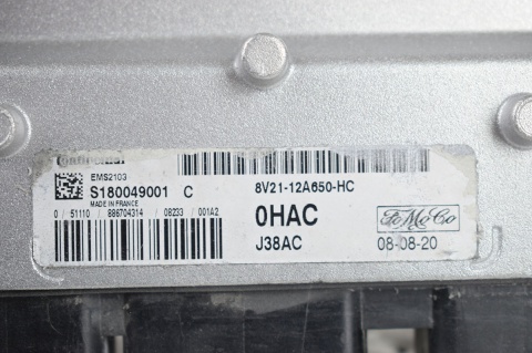 KOMPUTER STEROWNIK FORD FIESTA MK7 8V21-12A650-HC