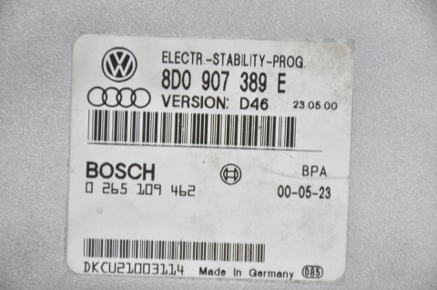 KOMPUTER STEROWNIK VW AUDI 8D0907389E