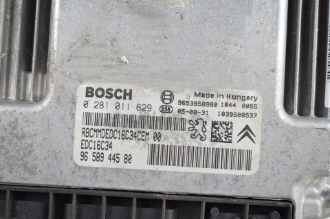 KOMPUTER STEROWNIK CITROEN PEUGEOT 0281011629
