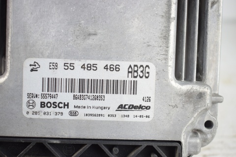 KOMPUTER STEROWNIK OPEL INSIGNIA 55485466