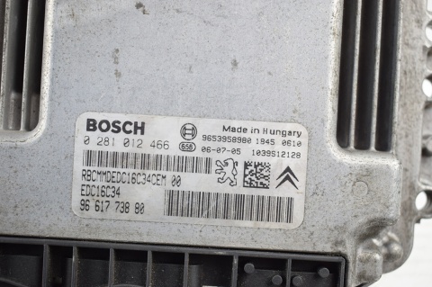 KOMPUTER STEROWNIK CITROEN PEUGEOT 9661773880