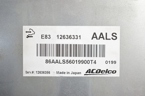 KOMPUTER STEROWNIK OPEL INSIGNIA 1.8 12636331 AALS