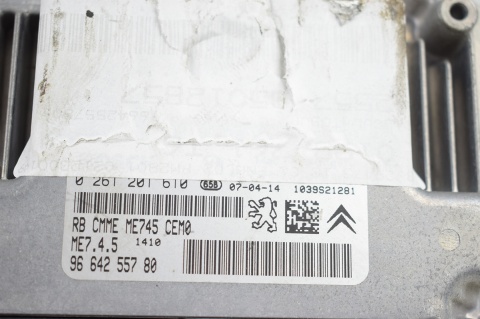 KOMPUTER STEROWNIK CITROEN PEUGEOT 0261201610