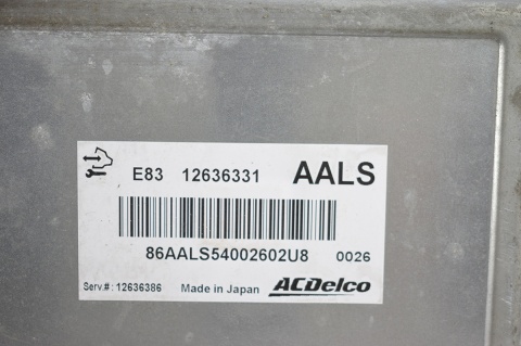 KOMPUTER STEROWNIK OPEL INSIGNIA 1.8 12636331 AALS