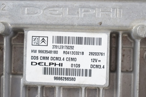 KOMPUTER STEROWNIK PEUGEOT CITROEN 9666266580