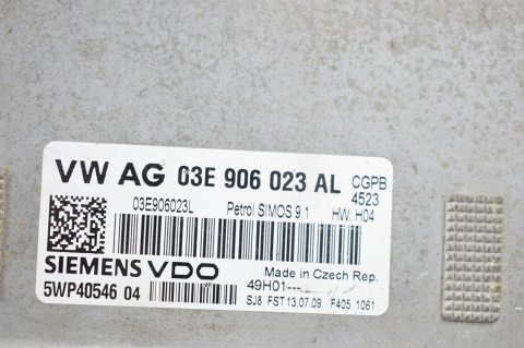 KOMPUTER STEROWNIK VW 03E906023AL 5WP40546