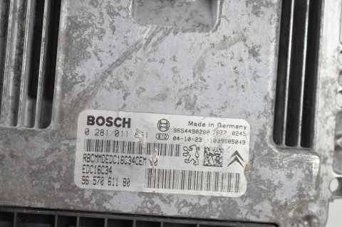 KOMPUTER STEROWNIK CITROEN PEUGEOT 0281011861