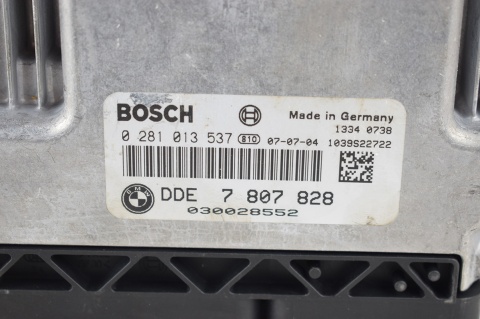 KOMPUTER STEROWNIK BWM E87 E90 0281013537 7807828