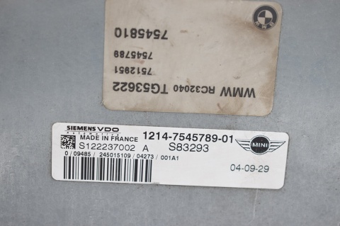 KOMPUTER STEROWNIK SILNIKA MINI R50 7545789