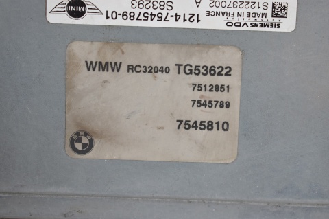 KOMPUTER STEROWNIK SILNIKA MINI R50 7545789