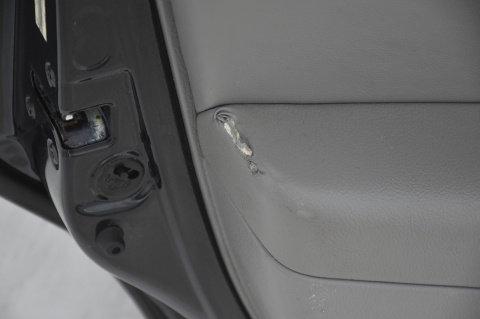 DRZWI TYLNE TYŁ LEWE HYUNDAI SANTA FE II 2Z