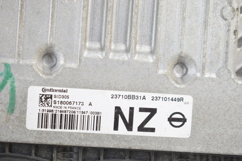 KOMPUTER STEROWNIK NISSAN QASHQAI 23710BB31A