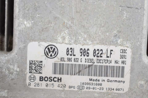 KOMPUTER STEROWNIK VW GOLF VI 03L906022LF