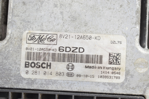 KOMPUTER STEROWNIK FORD 0281014803 8V2112A650KD