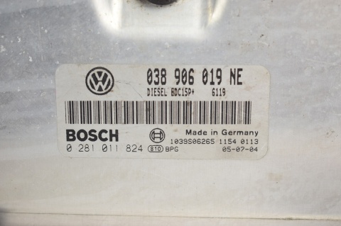 KOMPUTER STEROWNIK SLINIKA SKODA 1.9 038906019NE