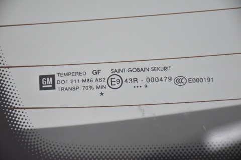 KLAPA TYLNA TYŁ OPEL CORSA D 3D