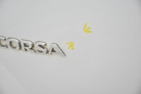 KLAPA TYLNA TYŁ OPEL CORSA D 3D