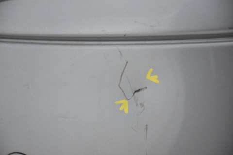 ZDERZAK TYLNY TYŁ OPEL CORSA D 3D