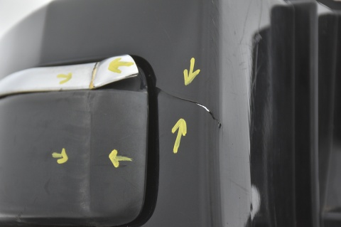 ZDERZAK TYLNI TYŁ PEUGEOT 407 SW KOMBI PDC