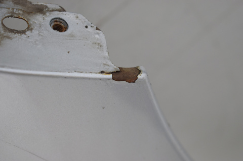 BŁOTNIK PRZEDNI PRZÓD PRAWY CITROEN C3 II EZRC