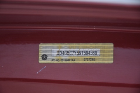 KLAPA TYLNA TYŁ DODGE JOURNEY I