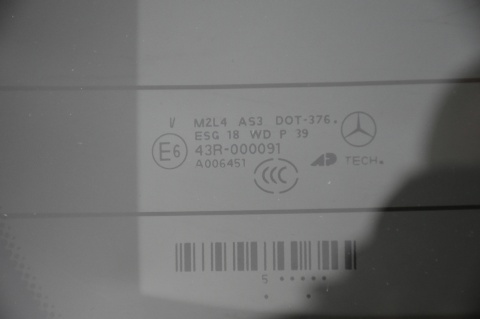 KLAPA TYLNA TYŁ MERCEDES ML W164 C693