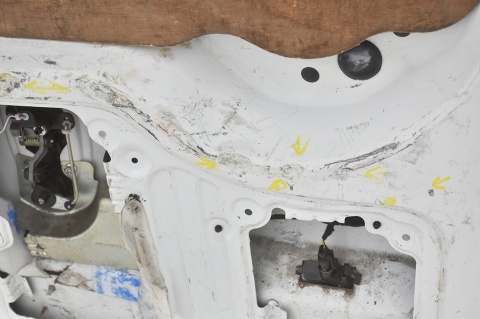 DRZWI TYLNE TYŁ LEWE BIPPER NEMO FIORINO