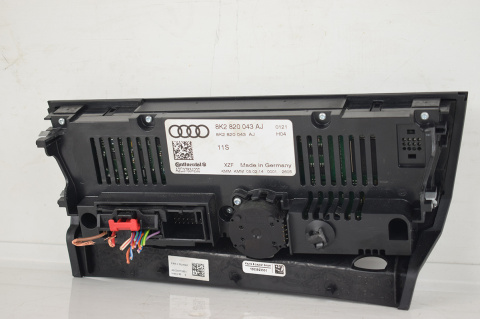 PANEL KLIMATYZACJI NAWIEWU AUDI A4 B8 8K2820043AJ
