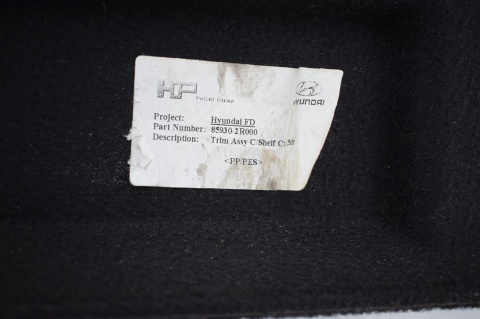 PÓŁKA BAGAŻNIKA HYUNDAI i30