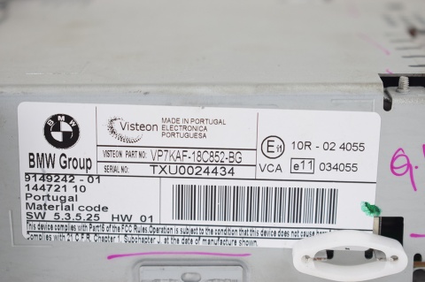RADIOODTWARZACZ BMW E90 E91 9149224